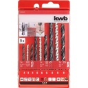 Kit taladro percutor TE-CD 18/48 + Esmeril Axxio 18/115 + bateria 4 ah + cargador + Maleta + set de brocas