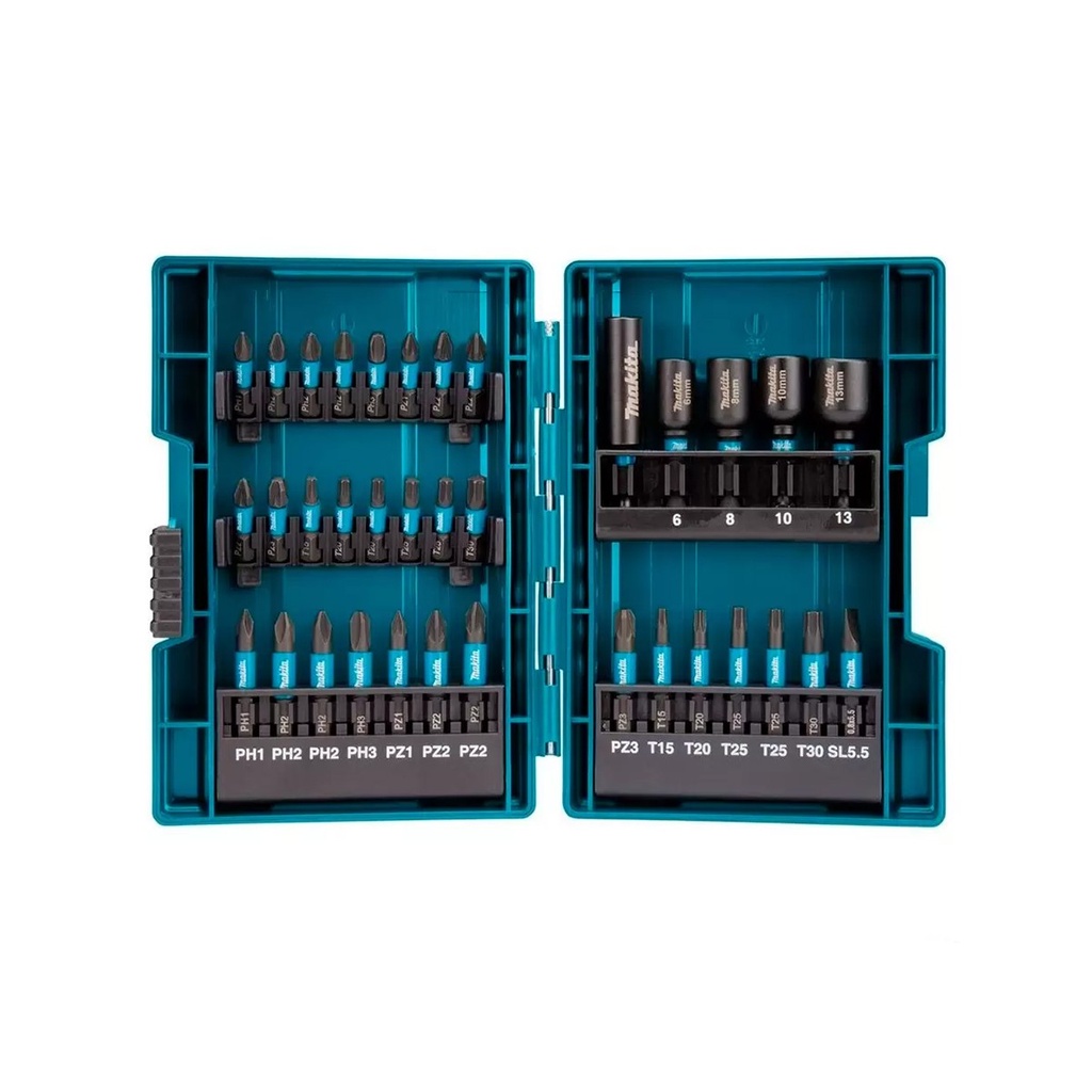 SET PUNTAS 35PZS IMPACT BLACK