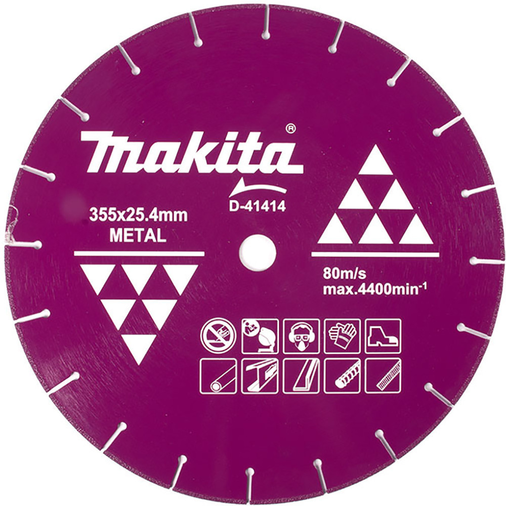 DISCO DIAMANTADO 14 355MM X 25.4MM CORTE METAL