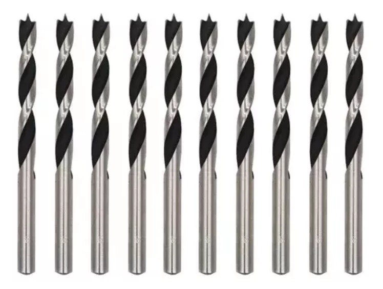 SET BROCA MADERA 10PZS 5x86MM