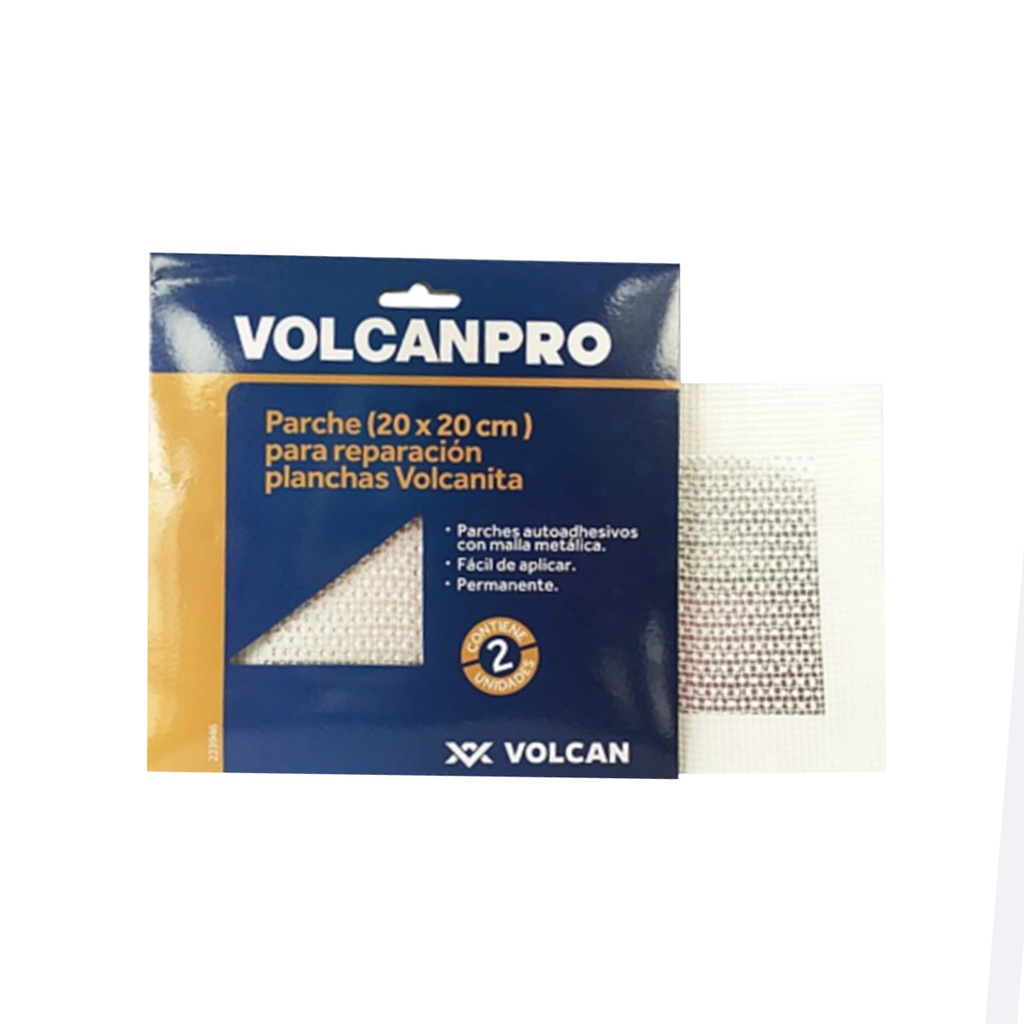 PARCHES VOLCANITA 20x20 CM (2 UN) VOLCANPRO