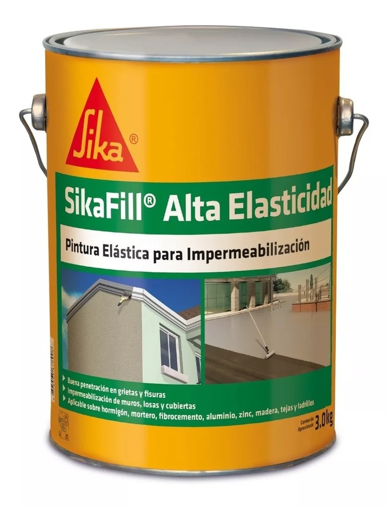 SIKAFILL TECHO TARRO 3 LT