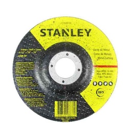 [STA0413] Disco desbaste metal 4,5’’ (115 x 6 x 22 mm) Tipo 27